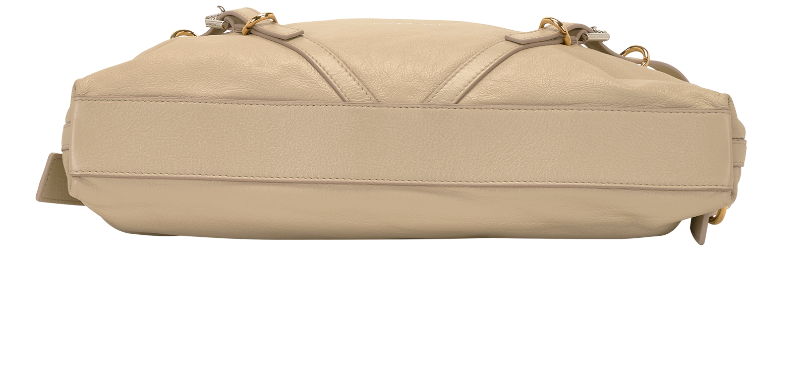 Medium Voyou Shoulder Bag, &pound;795, Handbags, Beige, Top view